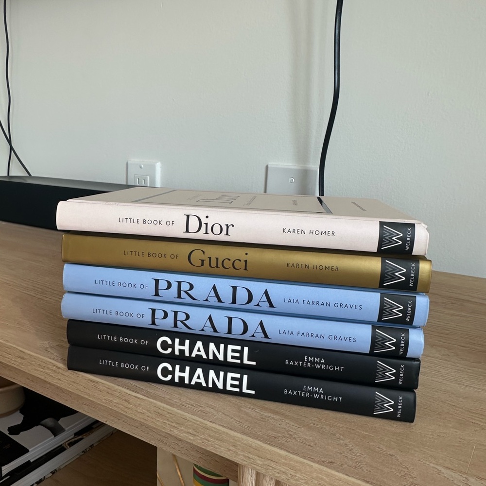 Fashion Book Collection - Dior, Gucci, Prada, Chanel